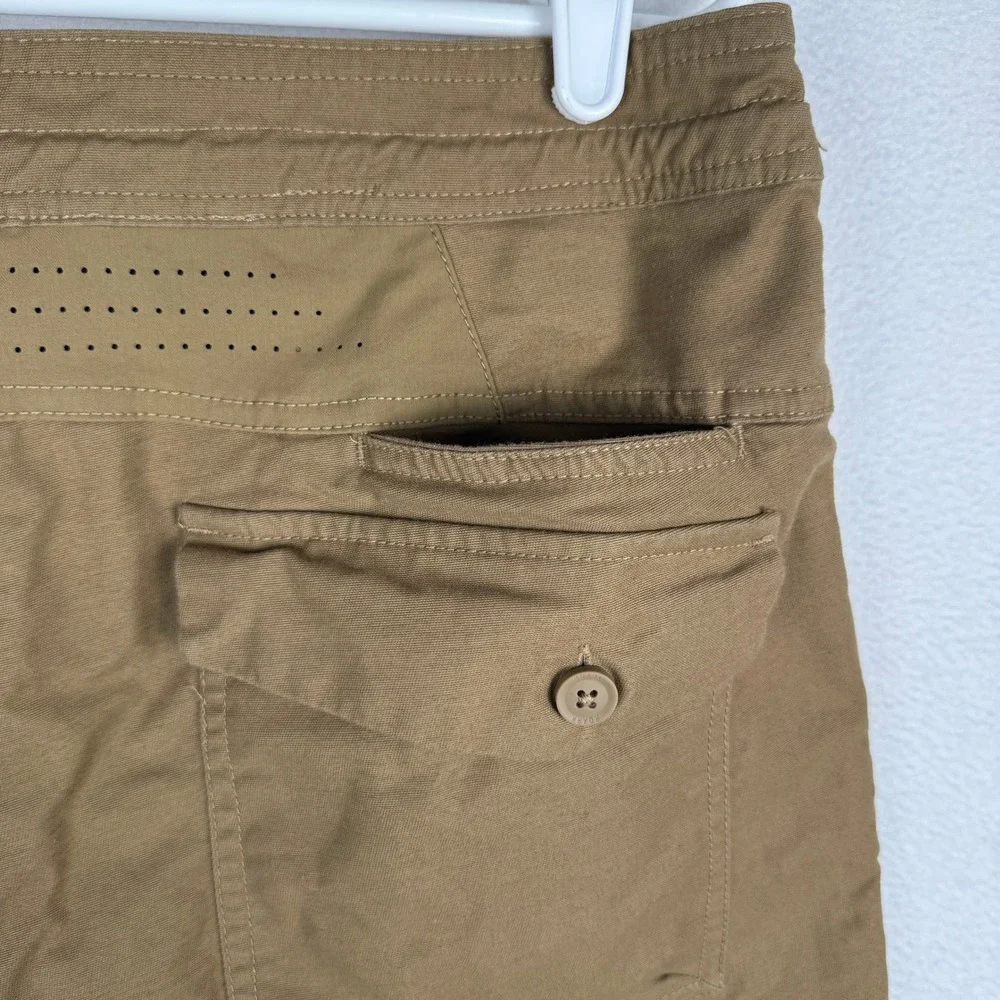 Roark Layover 2.0 Trail Shorts Mens 32 Brown Hybrid Utility Hiking Outdoors
